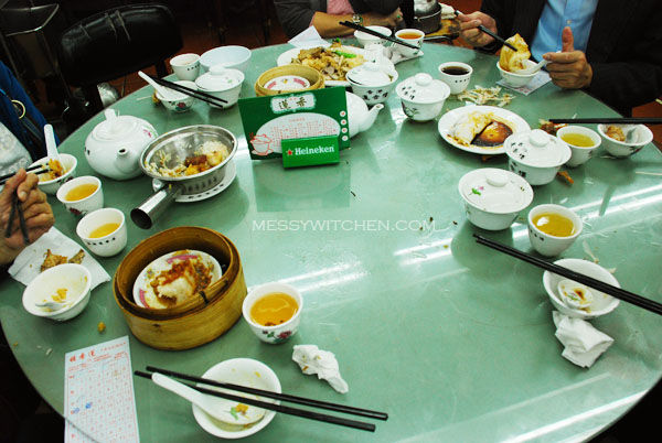 Our Table @ Lin Heung Tea House, Central, Hong Kong